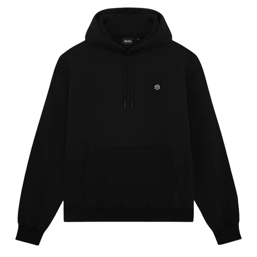 Script Hoodie felpa con cappuccio da uomo Dolly Noire | SW867GQBLACK